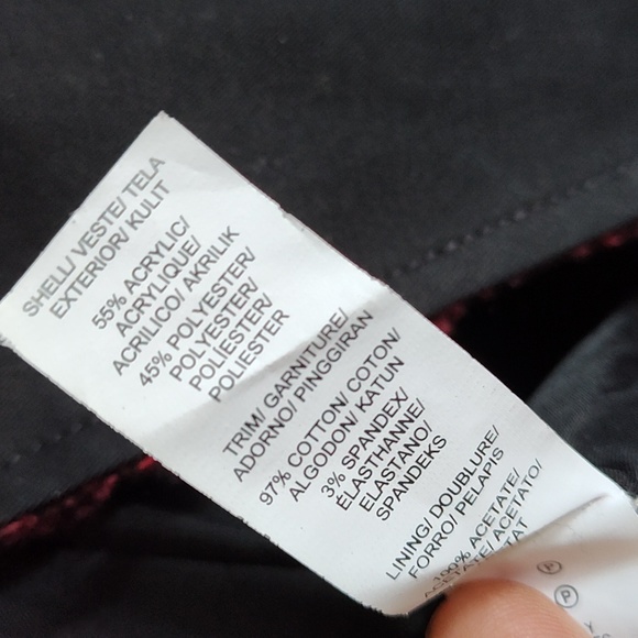 RED LUCKY BRAND BLAZER - Picture 5 of 5